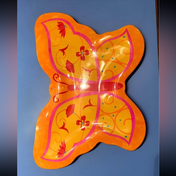 Pier 1 Butterfly plate. New never used. - Picture 1 of 3
